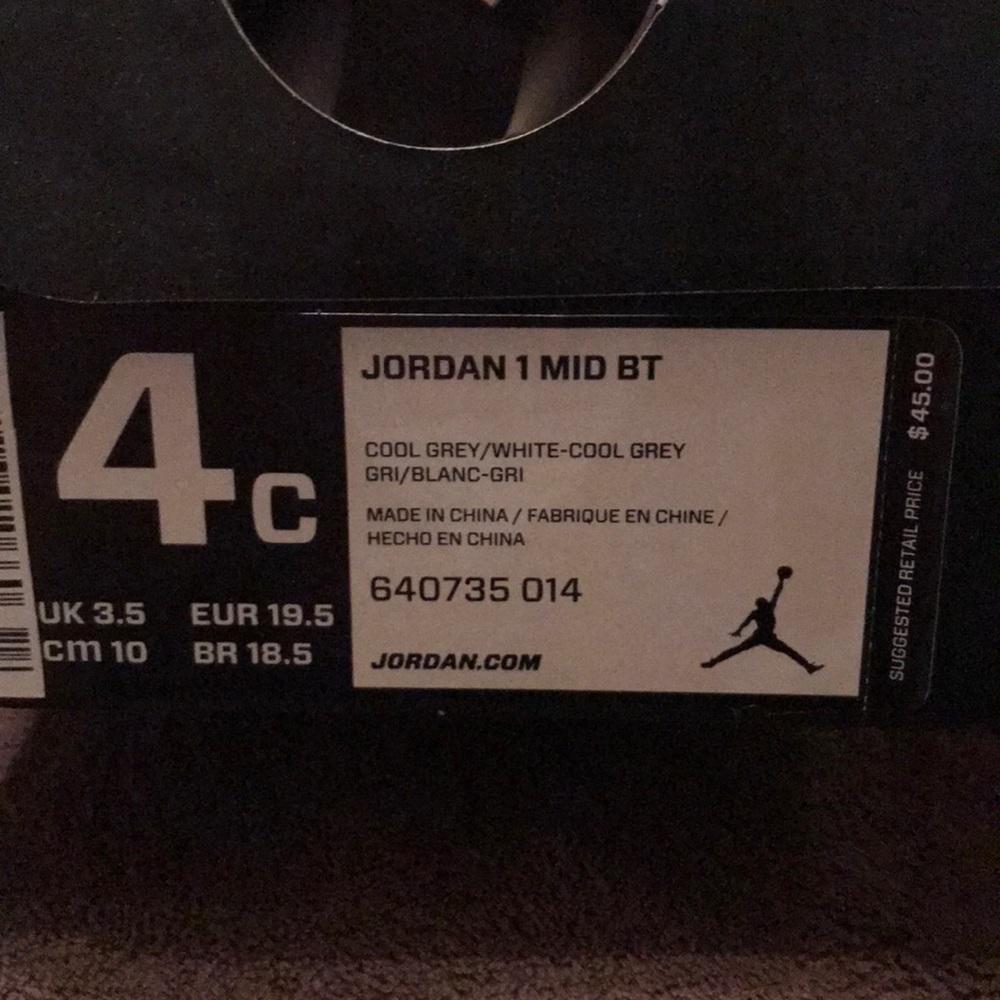 Jordan 1 Greys - Picture 4 of 4